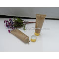 Cosmetic tube with plating screw cap